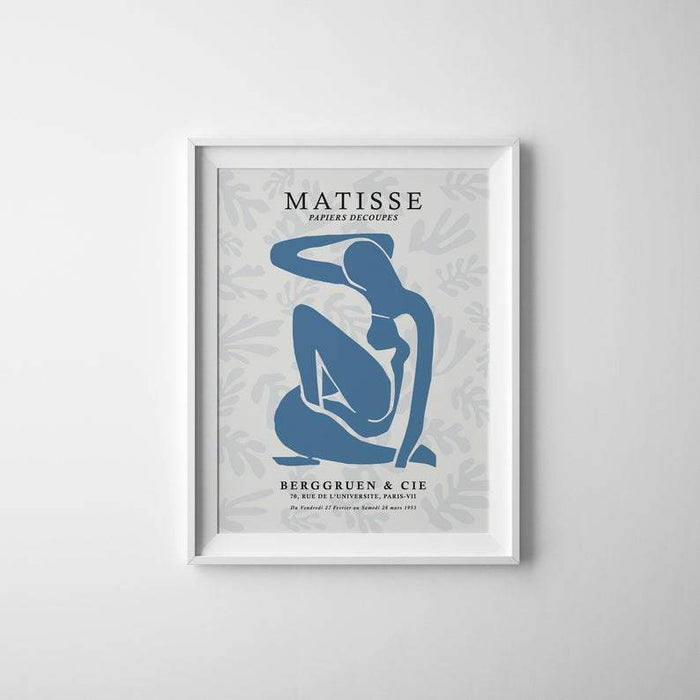 Matisse Blue Figure 02 - Plakat - Plakatbar.no