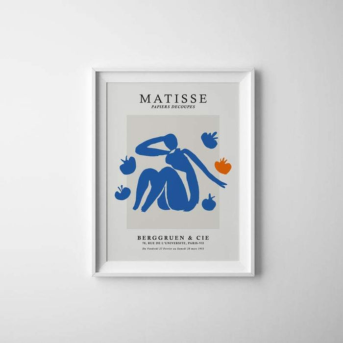 Matisse Blue Figure - Plakat - Plakatbar.no