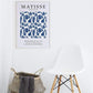 Matisse Cut Out Blue&White - Plakat - Plakatbar.no