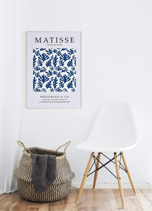 Matisse Cut Out Blue&White - Plakat - Plakatbar.no