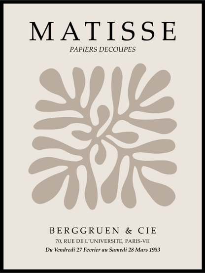 Matisse Cut Out Poster 01 - Plakatbar.no