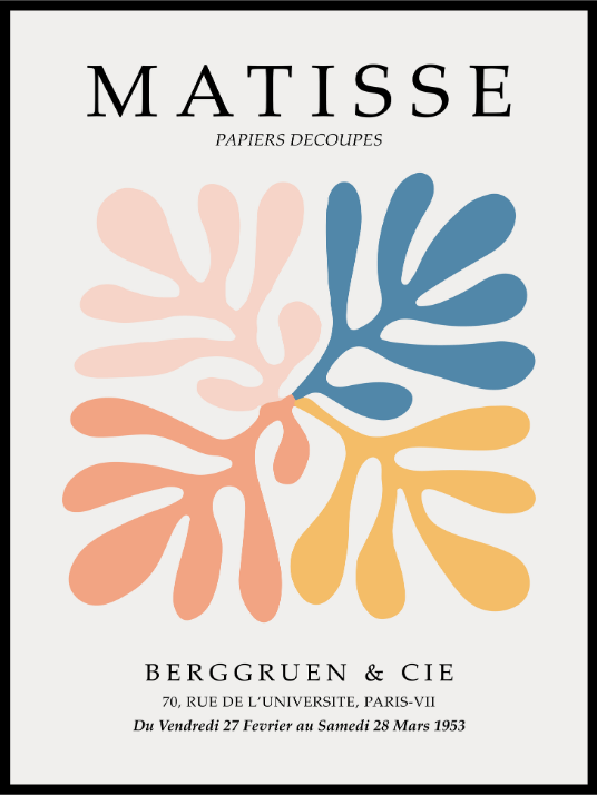 Matisse Cut Out Poster 02