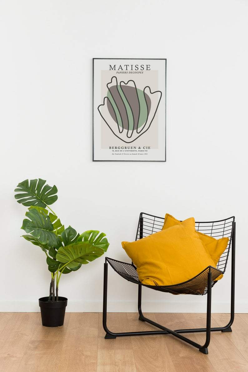 Matisse Cutout Poster - Papiers Découpés 01 - Plakatbar.no