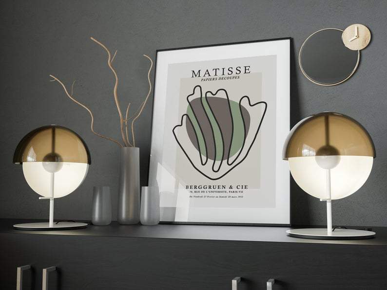 Matisse Cutout Poster - Papiers Découpés 01 - Plakatbar.no