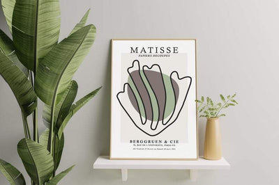 Matisse Cutout Poster - Papiers Découpés 01 - Plakatbar.no