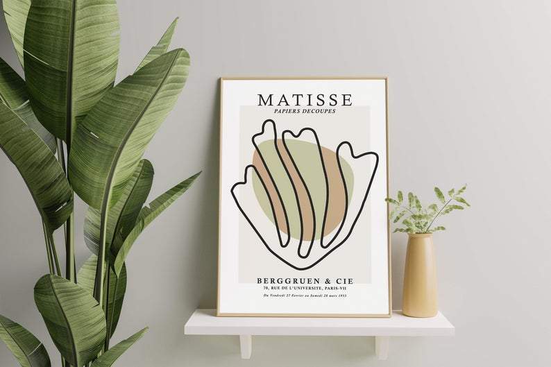 Matisse Cutout Poster - Papiers Découpés 03 - Plakatbar.no