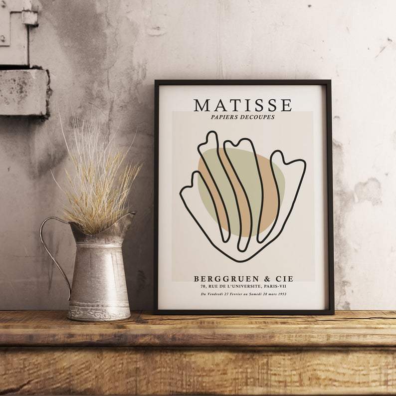 Matisse Cutout Poster - Papiers Découpés 03 - Plakatbar.no
