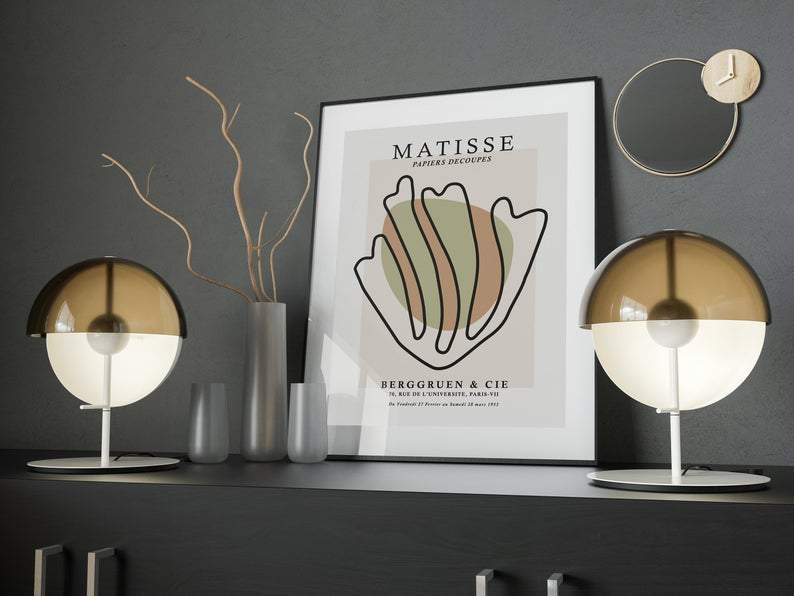 Matisse Cutout Poster - Papiers Découpés 03 - Plakatbar.no