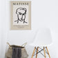 Matisse Exhibition Man Poster - Plakatbar.no