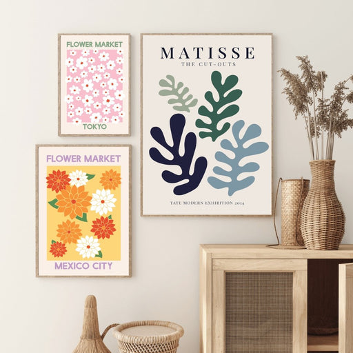 Matisse green and biue - Poster - Plakatbar.no