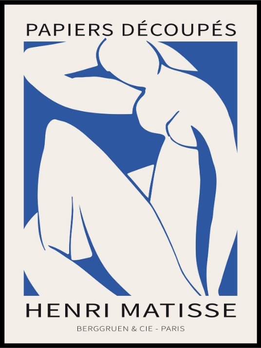 Matisse Papiers Découpés 03 - Poster