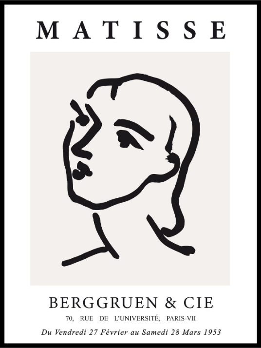 Matisse Papiers - Plakat - Plakatbar.no