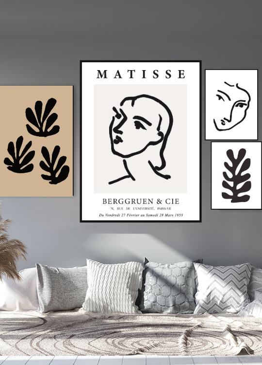 Matisse Papiers - Plakat - Plakatbar.no