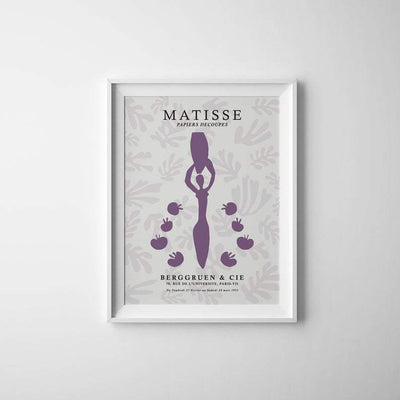 Matisse Purple Figure - Plakat - Plakatbar.no