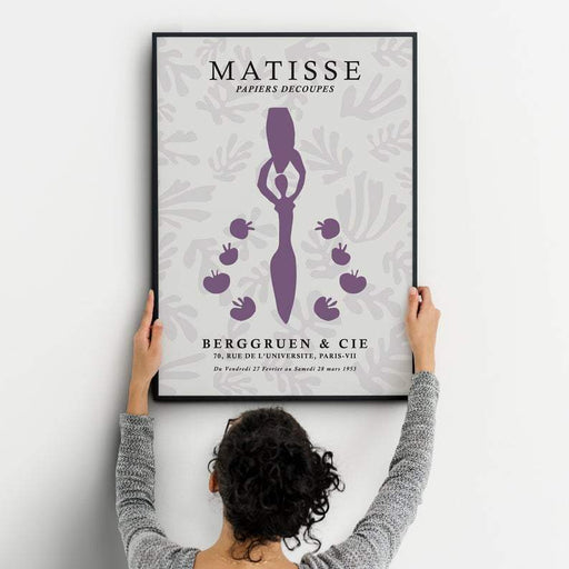 Matisse Purple Figure - Plakat - Plakatbar.no