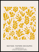 Matisse Yellow Plants - Poster - Plakatbar.no