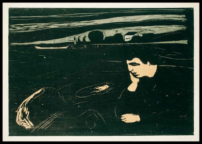 Melankoli II, Edvard Munch- Plakat - Plakatbar.no