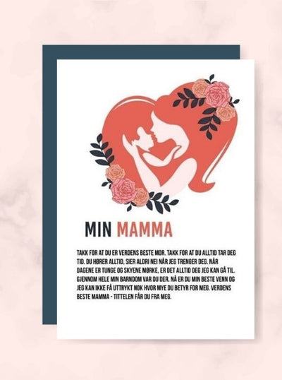 Min Mamma kort - Plakatbar.no