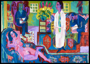 Modern Bohemia, Ernst Ludwig Kirchner - Plakat - Plakatbar.no