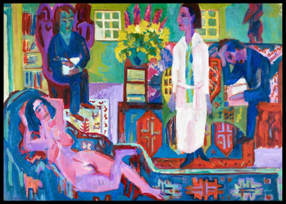 Modern Bohemia, Ernst Ludwig Kirchner - Plakat - Plakatbar.no