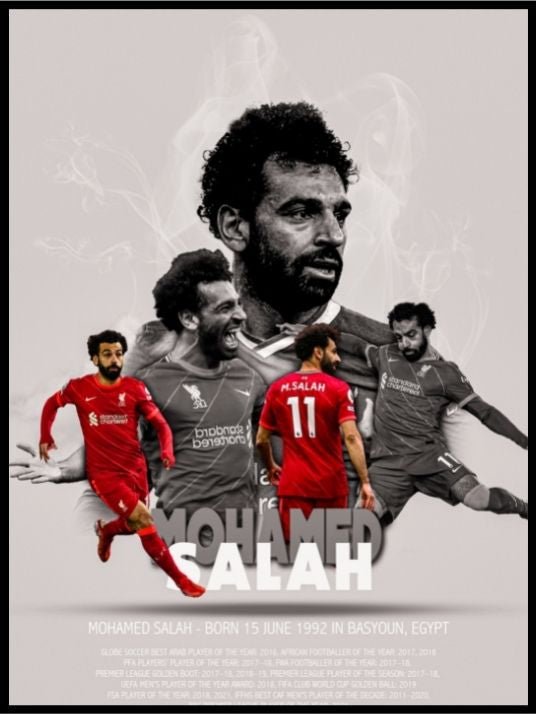 Mohamed Salah - poster