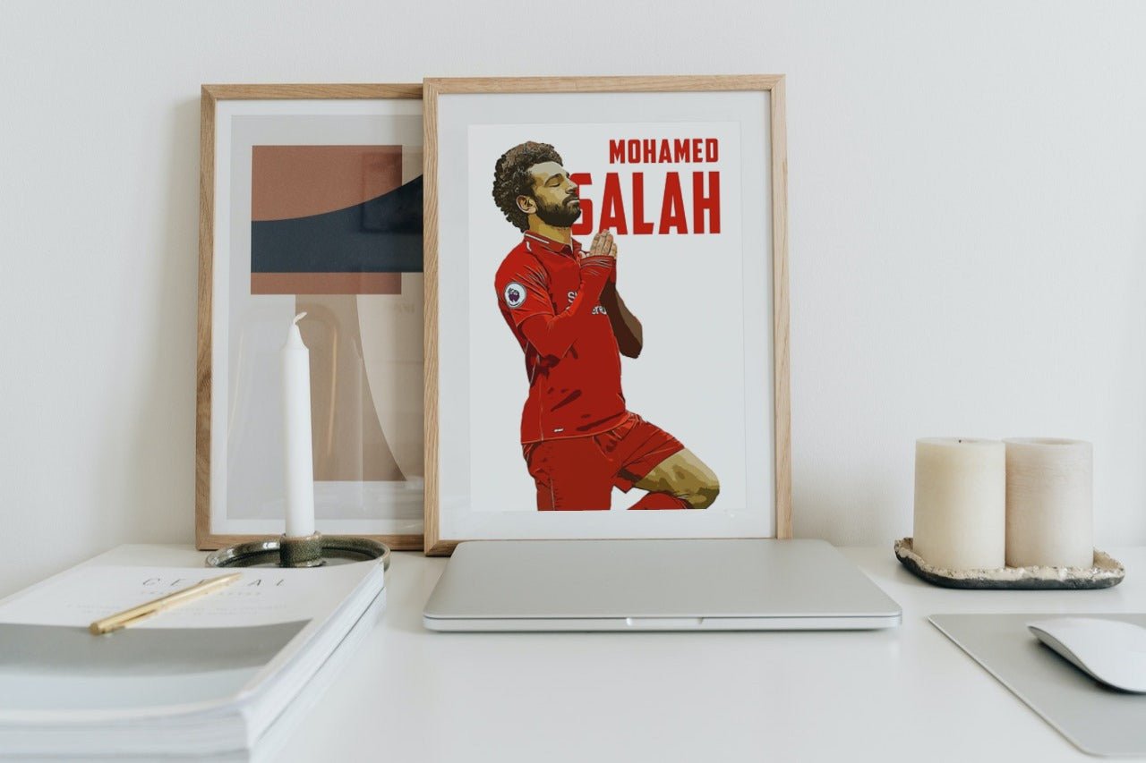 Mohamed Salah - poster - Plakatbar.no