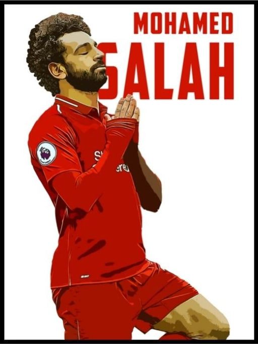 Mohamed Salah - poster - Plakatbar.no