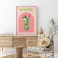 Mojito - Retro Cocktail Plakat - Plakatbar.no