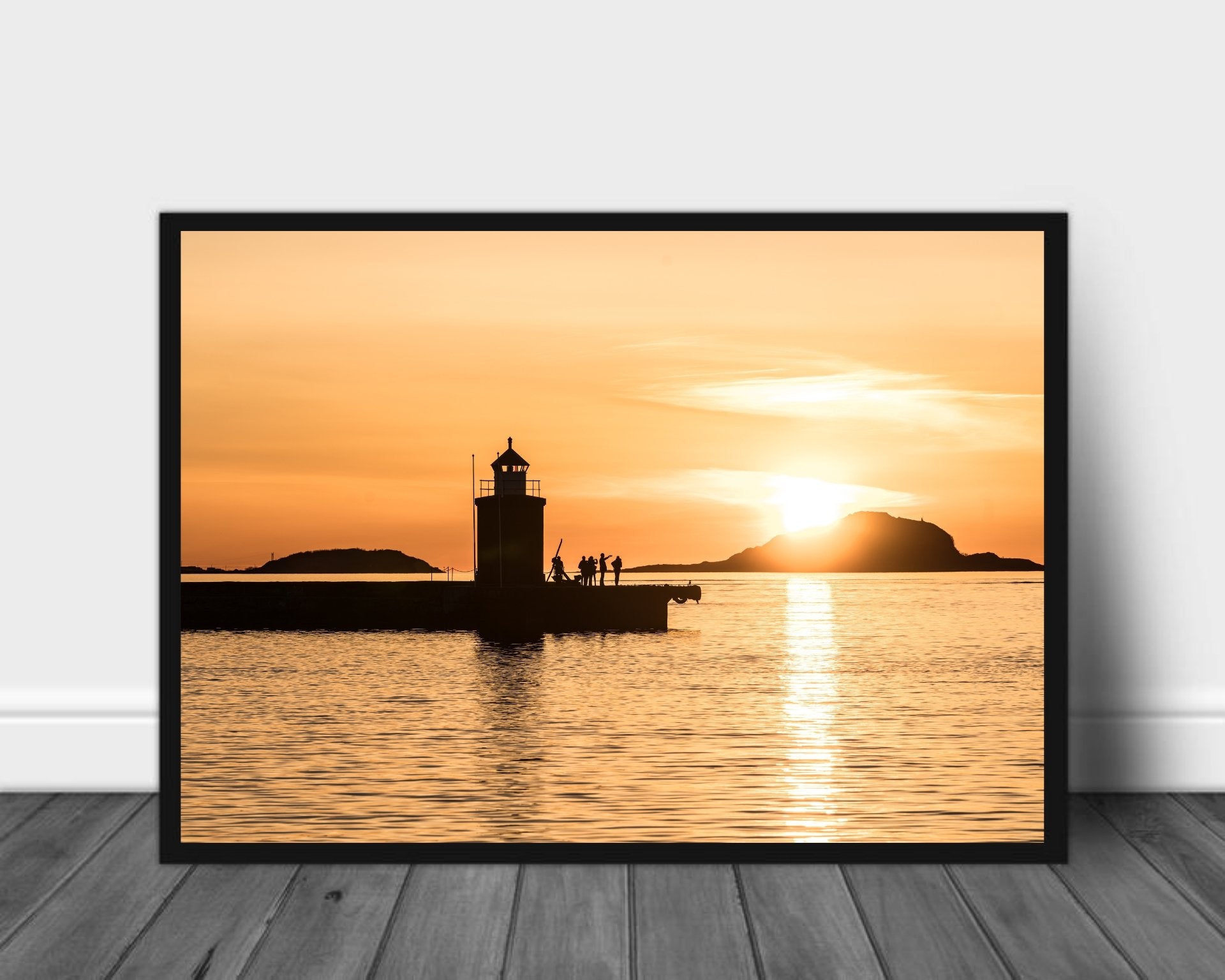 Molla fyr i Ålesund - Plakat - Plakatbar.no