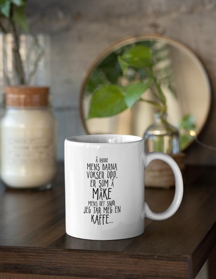Funny mug for parents of toddlers