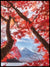 Mount Fuji in autumn- poster - Plakatbar.no