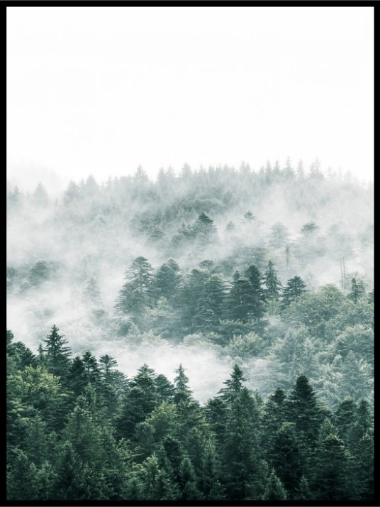 Mountain front 02 - Poster