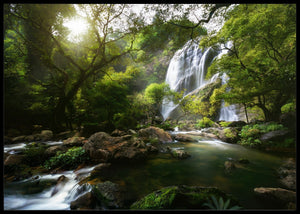 Mountain stream poster - Plakatbar.no