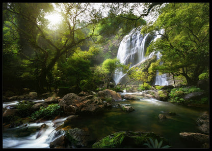 Mountain stream poster - Plakatbar.no