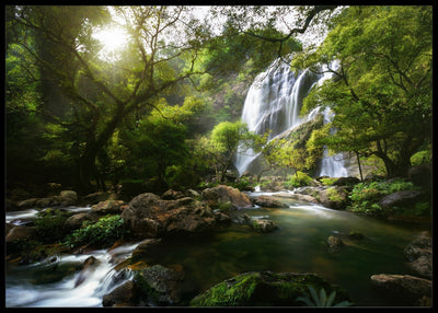 Mountain stream poster - Plakatbar.no