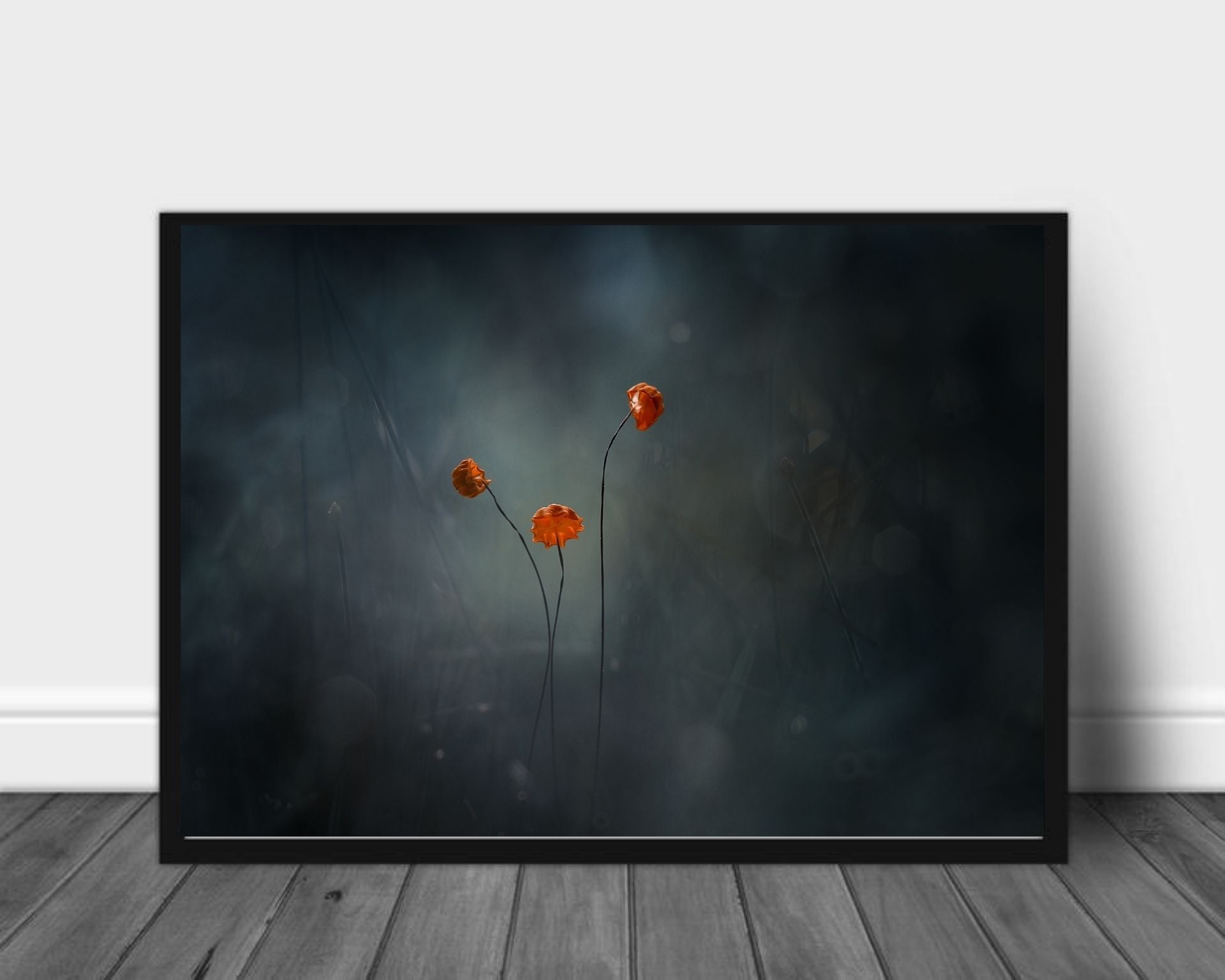 Mushroom flowers poster - Plakatbar.no