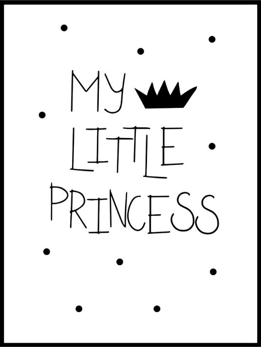 My little princess - Plakatbar.no