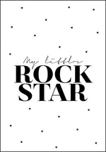 My Little Rockstar - Plakat for de minste barna - Plakatbar.no