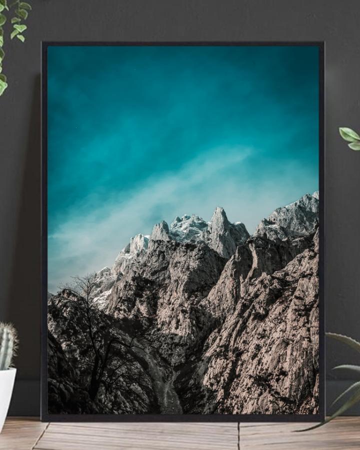 Natur og himmel poster - Plakatbar.no