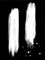 Negative strokes 6 Abstract Plakat eller Lerret - Plakatbar.no
