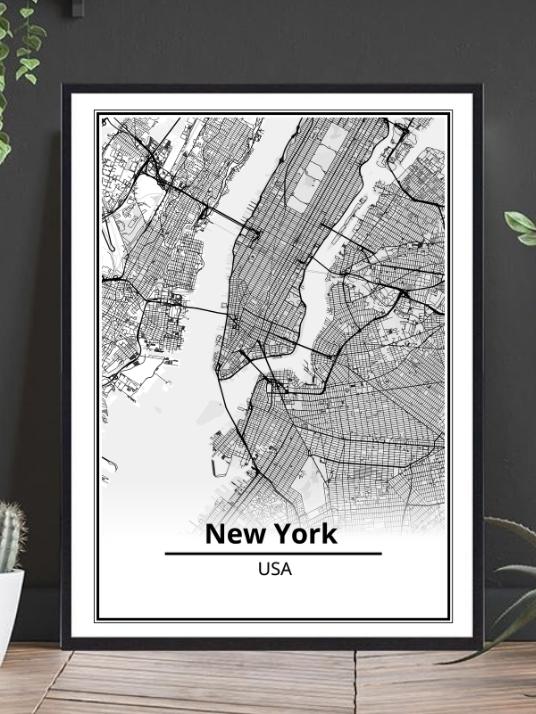 New York - Byplakat - Plakatbar.no