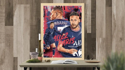 Neymar - Messi - Mbappe - Poster - Plakatbar.no