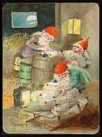 Nissene lager julegaver - Retro juleplakat - Jenny Nystrøm - Plakatbar.no