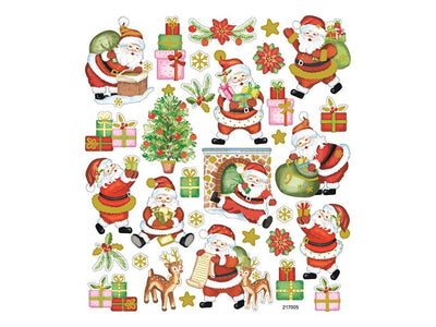 Nisser med gaver stickers - Klistremerker - Plakatbar.no