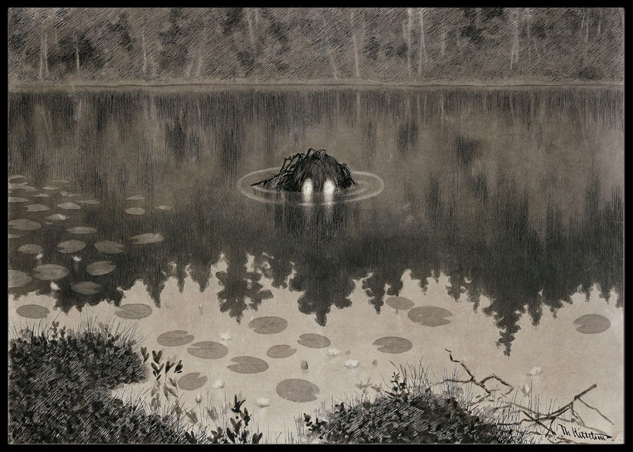 The Key, Theodor Kittelsen - Poster