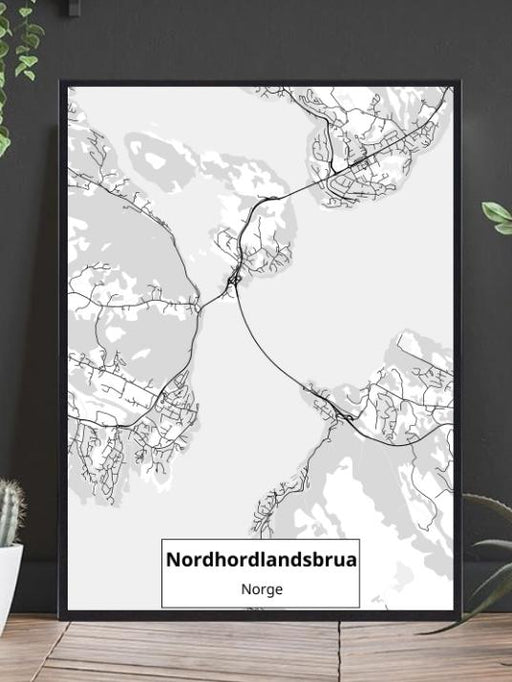 Nordhordlandsbrua - plakat - Plakatbar.no