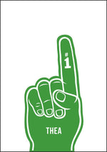 Nummer 1 - Sportsplakat med eget Navn - Plakatbar.no