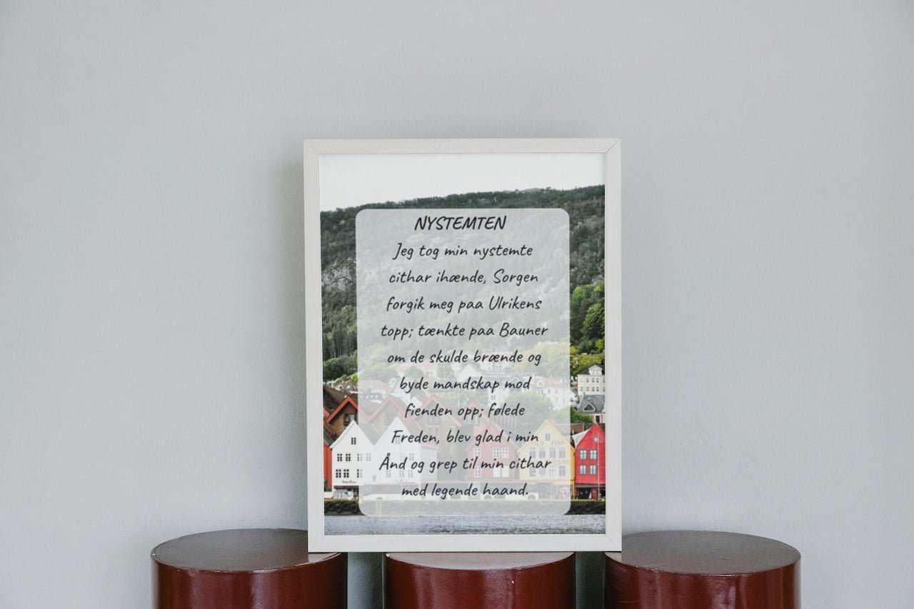 Nystemten - Plakat - Plakatbar.no