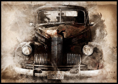Oldtimer poster - Plakatbar.no