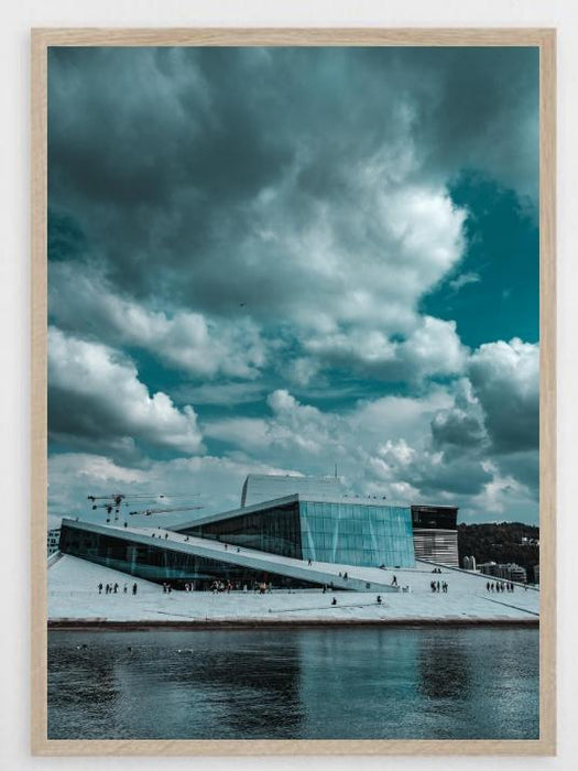 Operahuset i Oslo - Plakat - Plakatbar.no